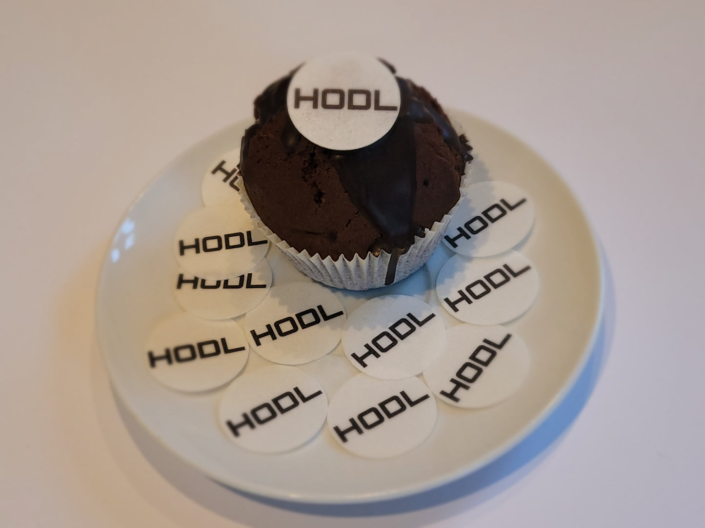 12 wafers with HODL sign, ∅ 3cm
