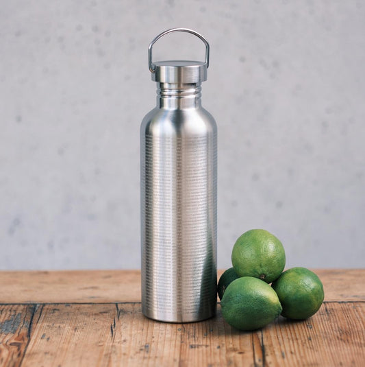 Thermosflasche mit BIP39 Wortliste, gelasert