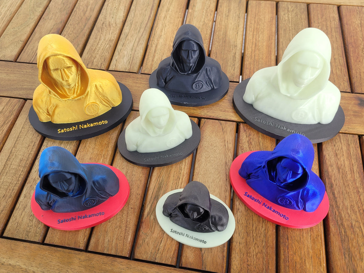 Büste "Satoshi Nakamoto" (10cm hoch)