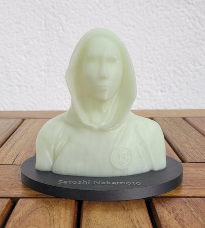 Büste "Satoshi Nakamoto" (13cm hoch)