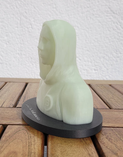 Büste "Satoshi Nakamoto" (13cm hoch)