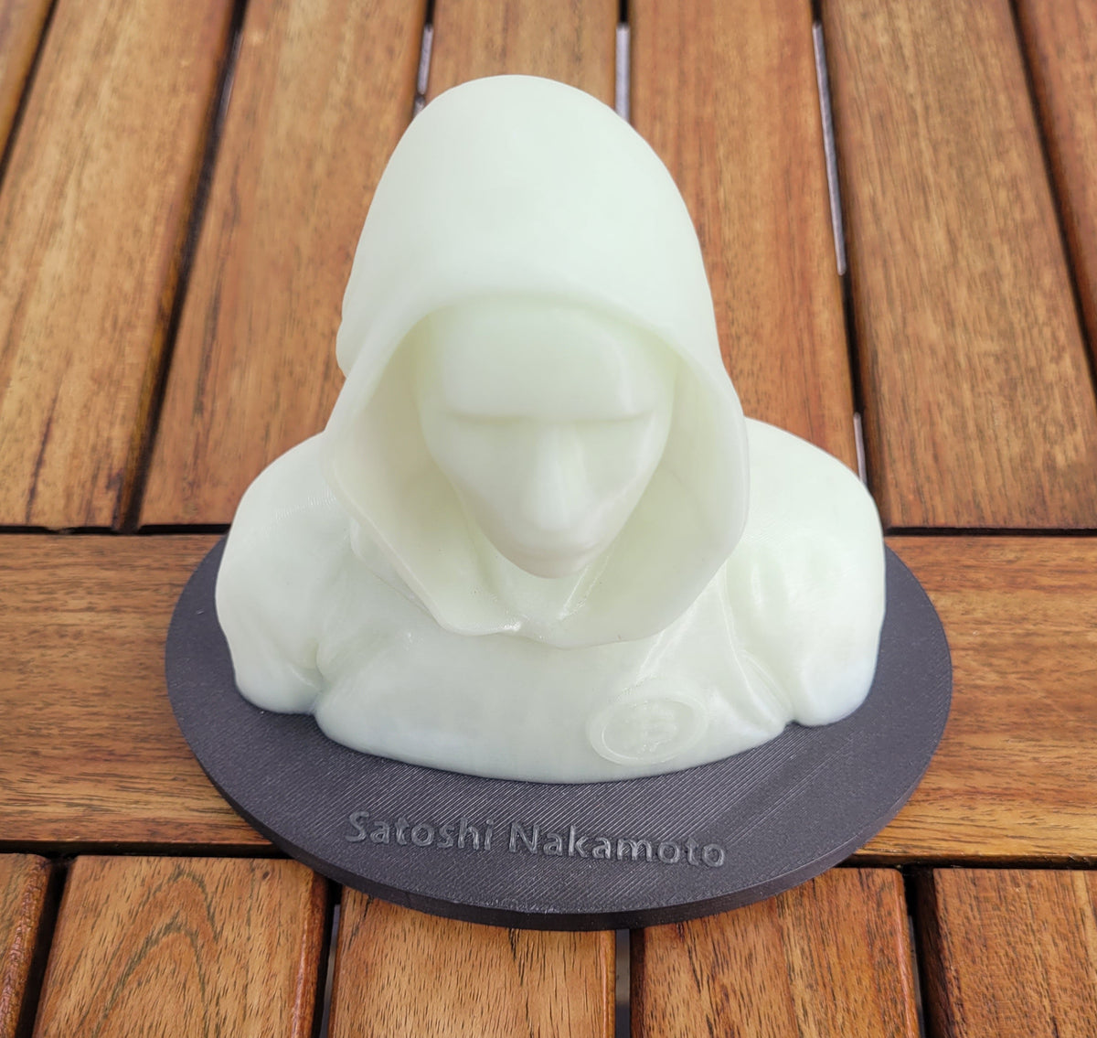 Büste "Satoshi Nakamoto" (13cm hoch)