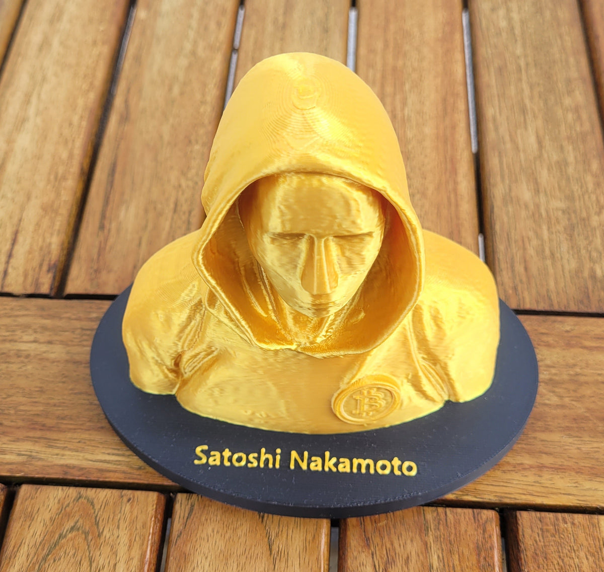 Büste "Satoshi Nakamoto" (13cm hoch)