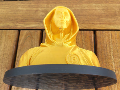 Büste "Satoshi Nakamoto" (13cm hoch)