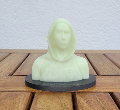 Büste "Satoshi Nakamoto" (11 cm hoch)