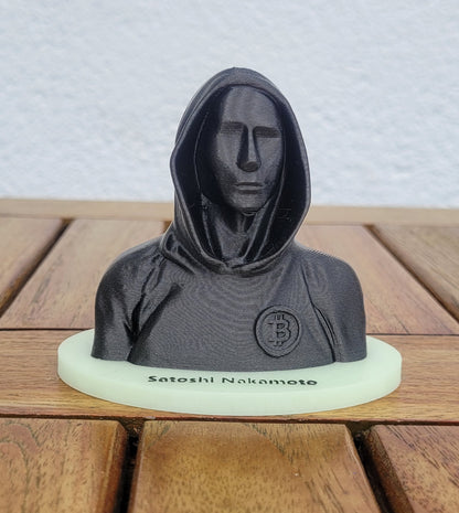 Büste "Satoshi Nakamoto" (8 cm hoch)