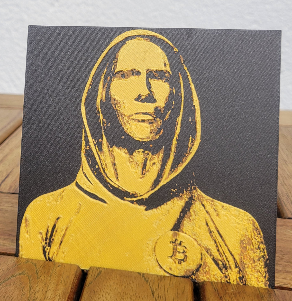 HueForge "Satoshi Nakamoto" (12cm)