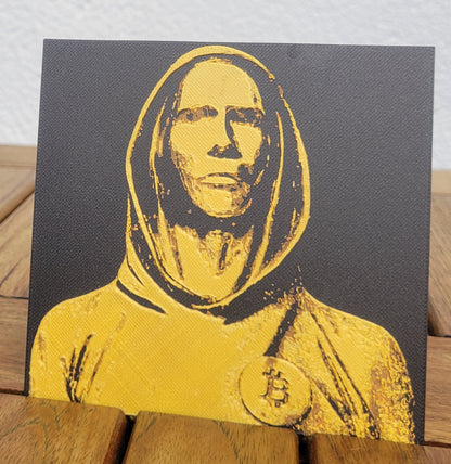 HueForge "Satoshi Nakamoto" (12cm)