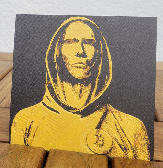 HueForge "Satoshi Nakamoto" (12cm)
