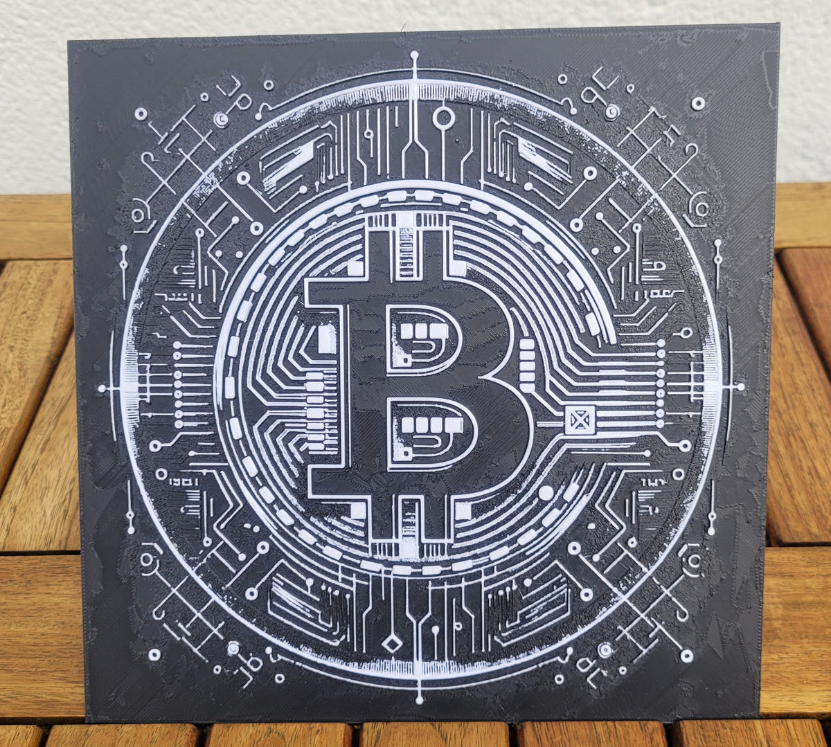 HueForge "Bitcoin ฿" (22cm)