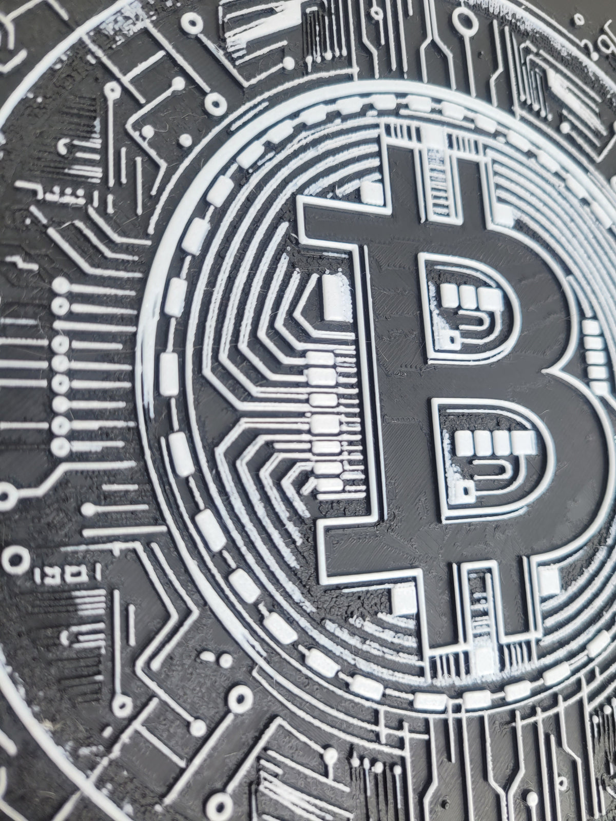 HueForge "Bitcoin ฿" (22cm)