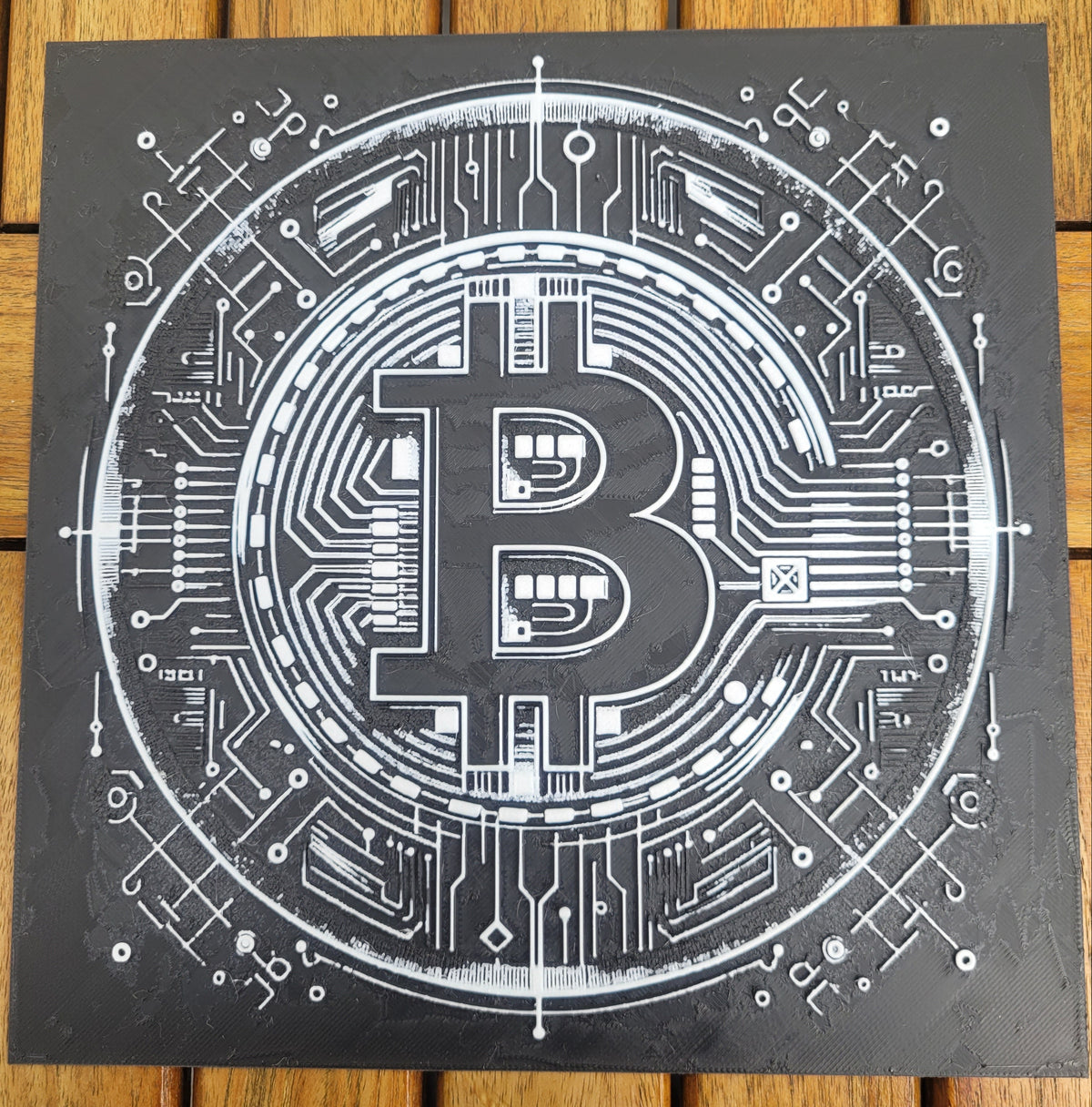 HueForge "Bitcoin ฿" (22cm)