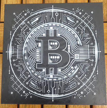 HueForge "Bitcoin ฿" (22cm)