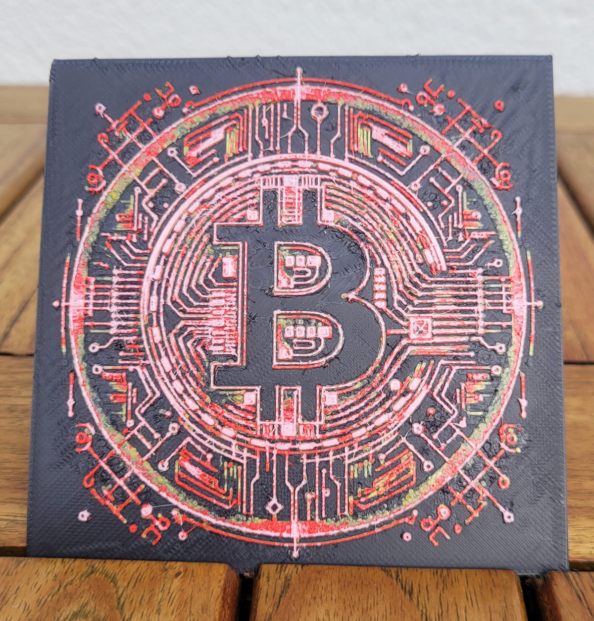 HueForge "Bitcoin ฿" (10cm)
