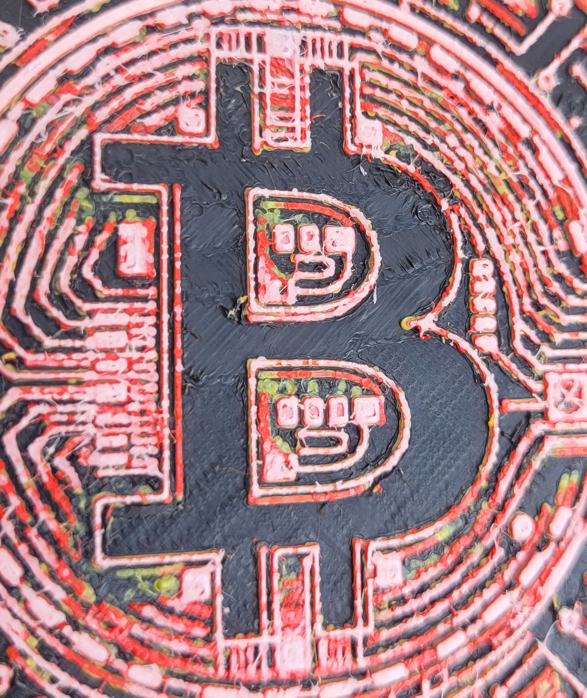 HueForge "Bitcoin ฿" (10cm)