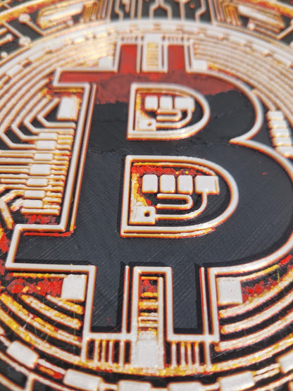 HueForge "Bitcoin ฿" (22cm)