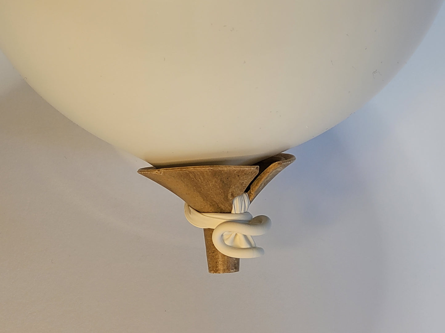 25 Papier-Ballonhaltestäbe mit Cup