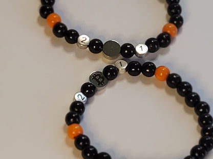 Armband aus Holzperlen (kurz)