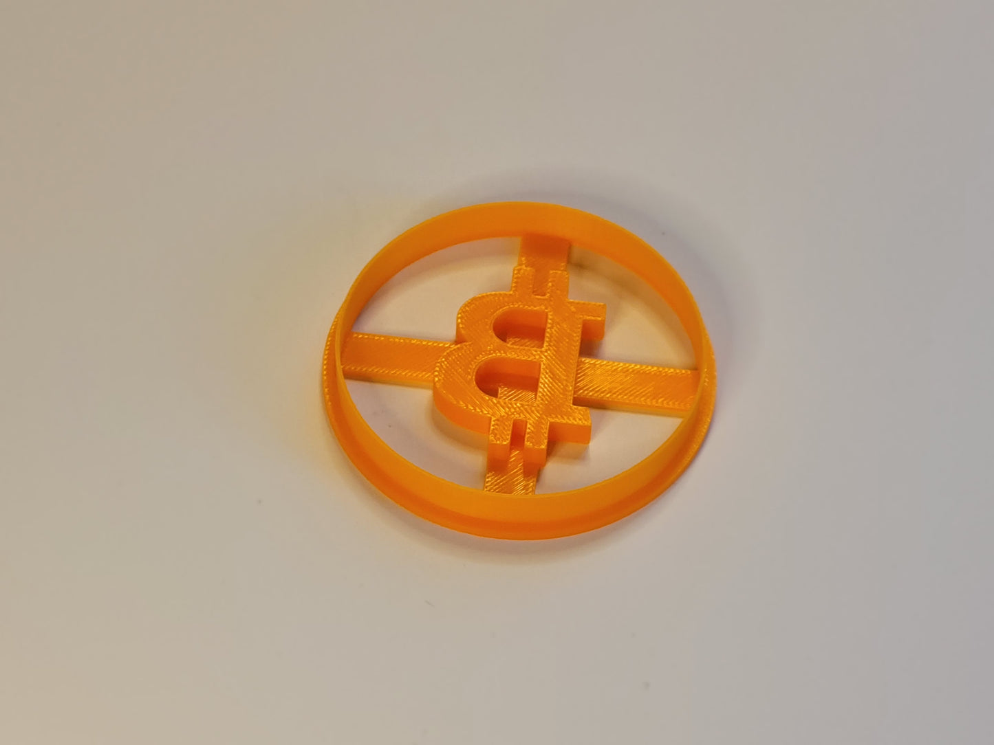 Keksstempel / Ausstecher Motiv "Bitcoin"