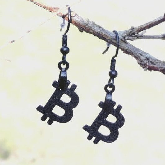 Ohrhänger "Bitcoin"