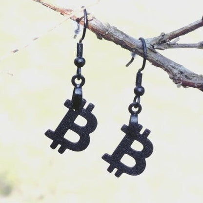 Ohrhänger "Bitcoin"